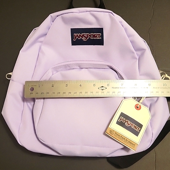 Jansport Half Pint Mini Lilac Backpack - Picture 4 of 6